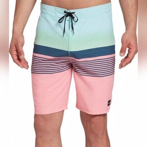 Hurley Weekende Boardshorts Quicksilver Billabong pink surf beach short Size 38